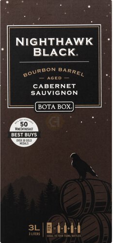 Bota Box Nighthawk Black Bourbon Barrel Aged Cabernet Sauvignon Box