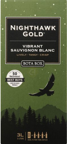 Bota Box Nighthawk Gold  Sauvignon Blanc Box