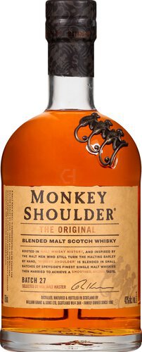 Monkey Shoulder Blended Malt Scotch Whisky
