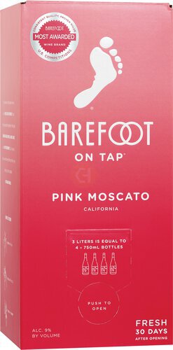 Barefoot Pink Moscato Box