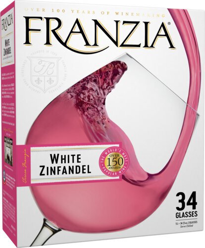Franzia White Zinfandel Box
