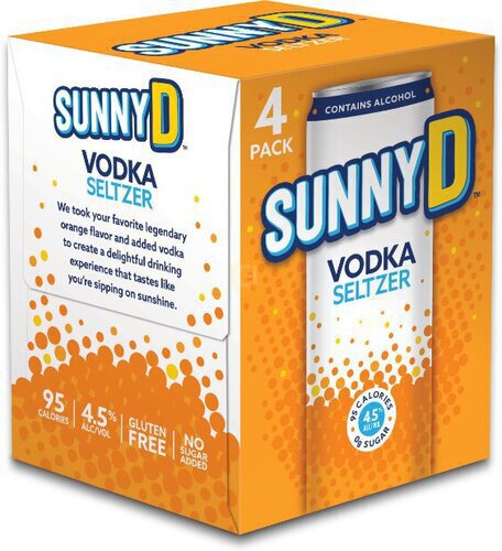 SunnyD Vodka Seltzer