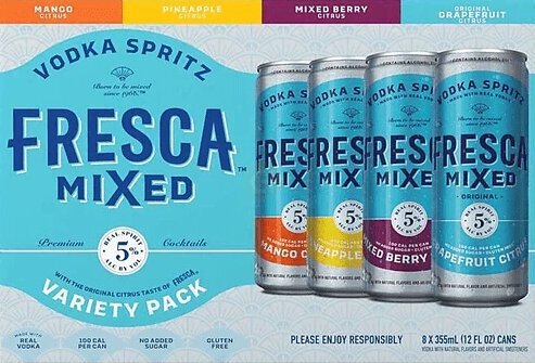 Frescas Mixed Vodka Spritz Variety Pack