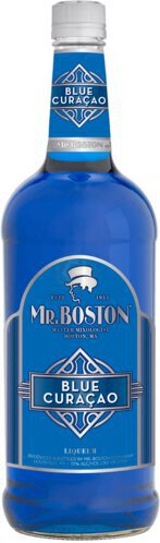 Mr Boston Blue Curacao Liqueur