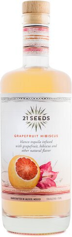 21 Seeds Grapefruit Hibiscus Blanco Tequila