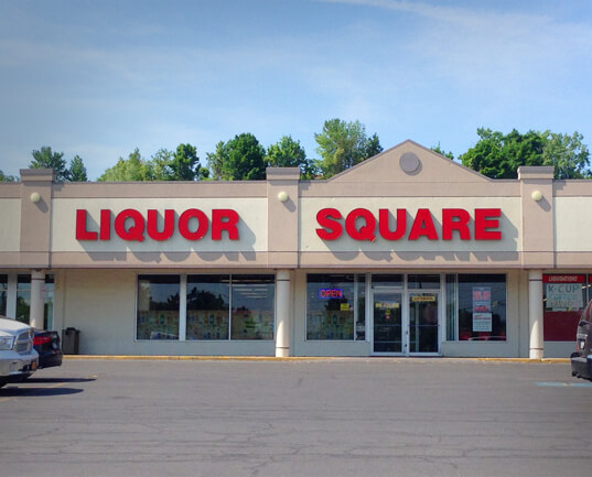 Pascales Liquor Square Dewitt building- Syracuse, NY- Pascales Dewitt Liquor Square